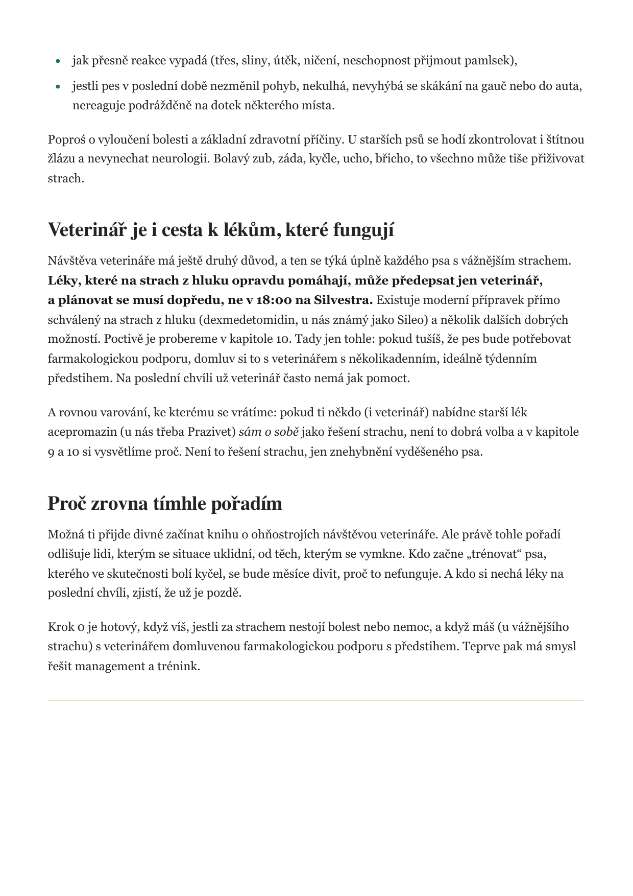 Ukázka strany: co dělat a co ne